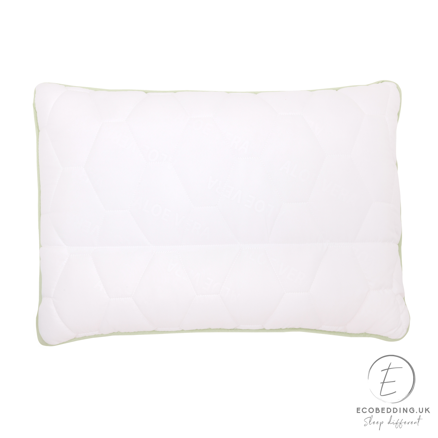 Eco Bedding Aloe Vera COMFORT Pillow EcoBedding.uk