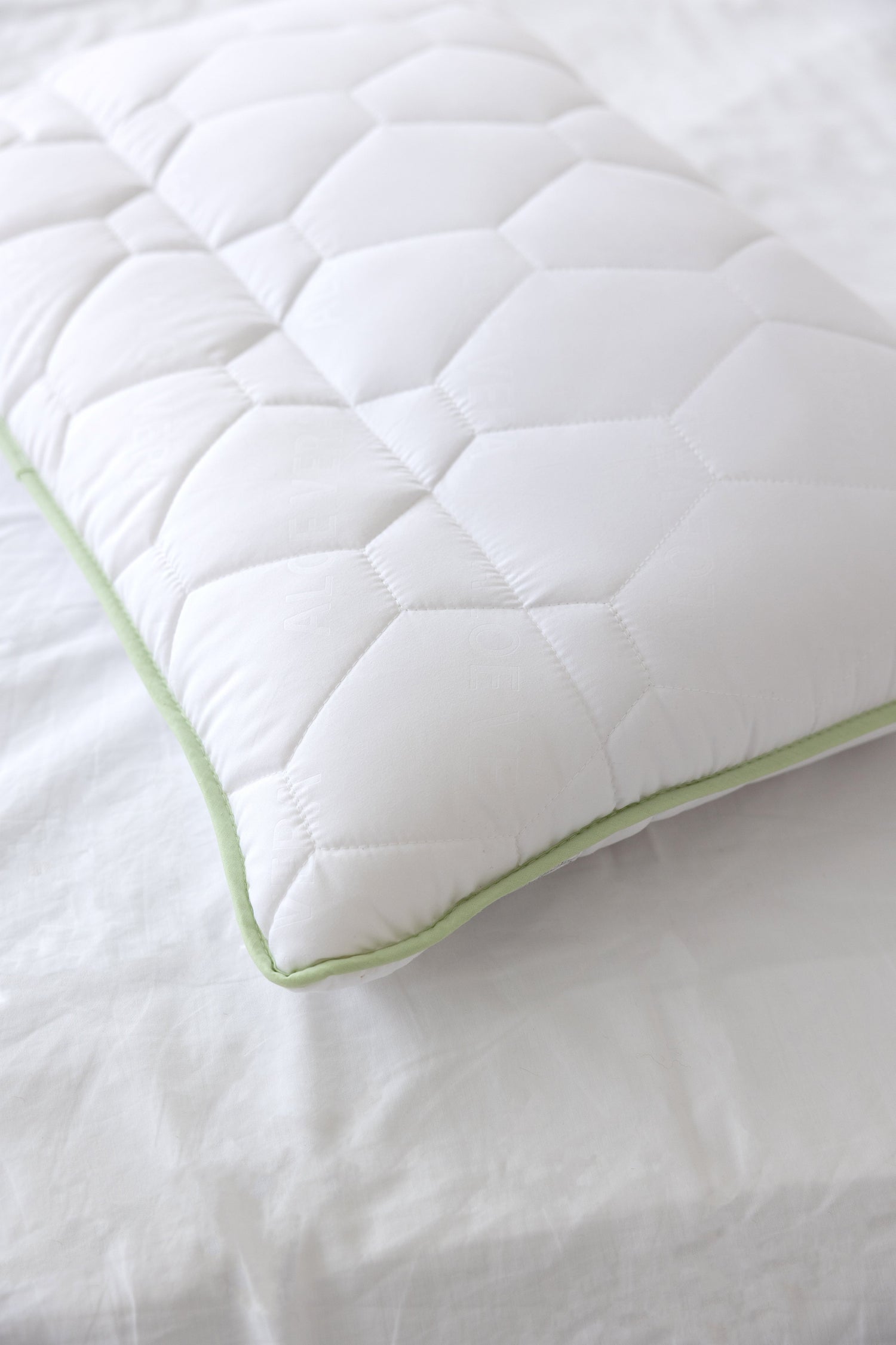 Eco Bedding Aloe Vera COMFORT Pillow EcoBedding.uk