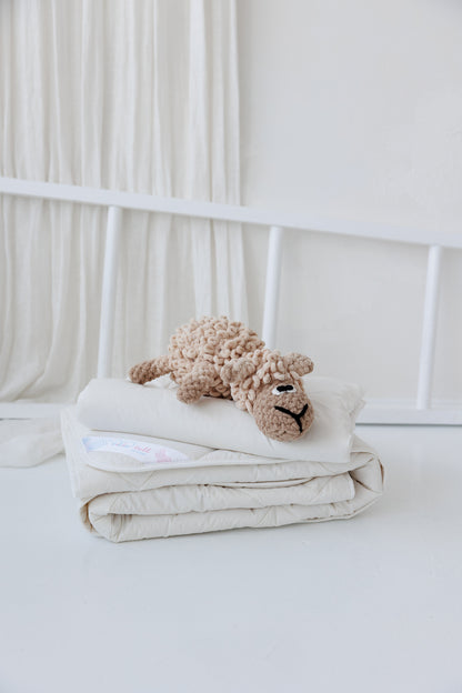 Lilla Lull SUPERWASH Wool Baby Bedding Set – A Natural Embrace for Your Baby’s Sweetest Dreams