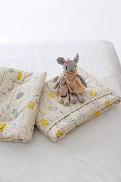 Lilla Lull Cotton Baby Pillow – Pure, Gentle Support for Little Dreamers