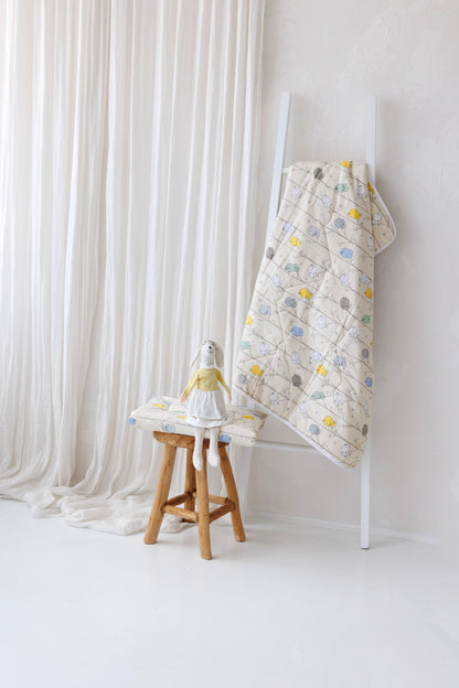 Lilla Lull Cotton Baby Pillow – Pure, Gentle Support for Little Dreamers